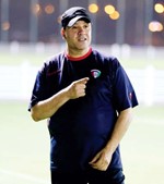 مدرب الازرق نبيل معلول﻿