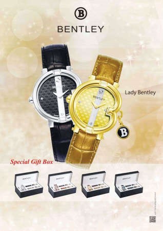BENTLEY ساعات للشابات اليافعات بألوان زاهية متوافرة لدى روائع جنيف