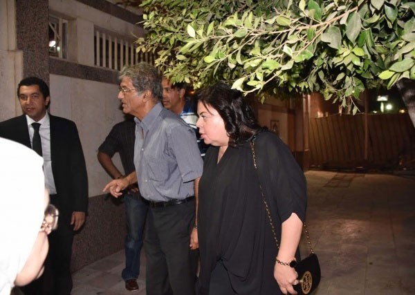 بالصور.. عادل إمام يتغيب عن عزاء هاني مطاوع مخرج مسرحية «شاهد ما شافش حاجة»