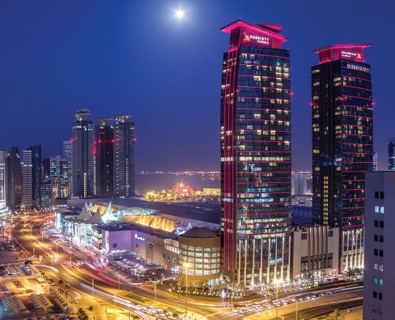 أول ماريوت ماركيز خارج الولايات المتحدة يحتفل بالذكرى السنوية الأولى له في قطر