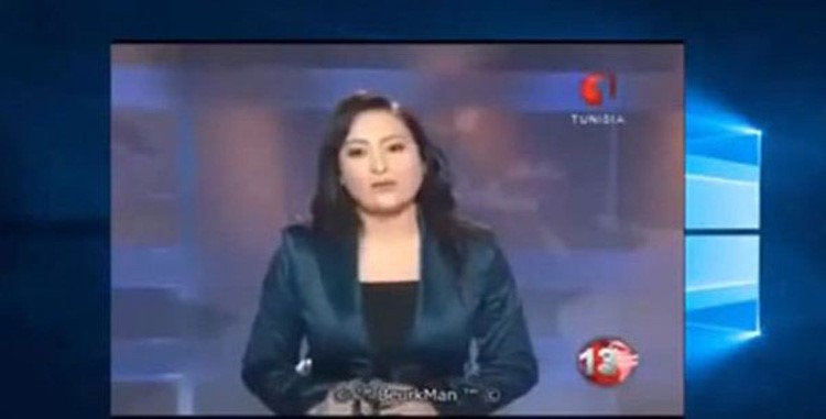 بالفيديو.. مذيعة تونسية تتعرض لموقف محرج أثناء قراءتها لنشرة الأخبار
