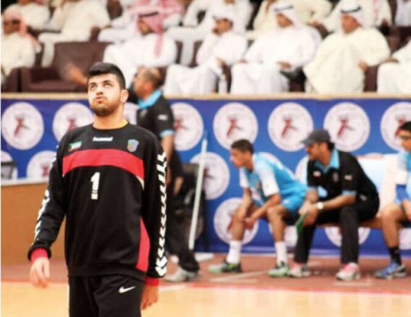 الحارس محمد بولند يحمي عرين برقان﻿