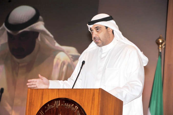 الشيخ محمد العبدالله متحدثا﻿