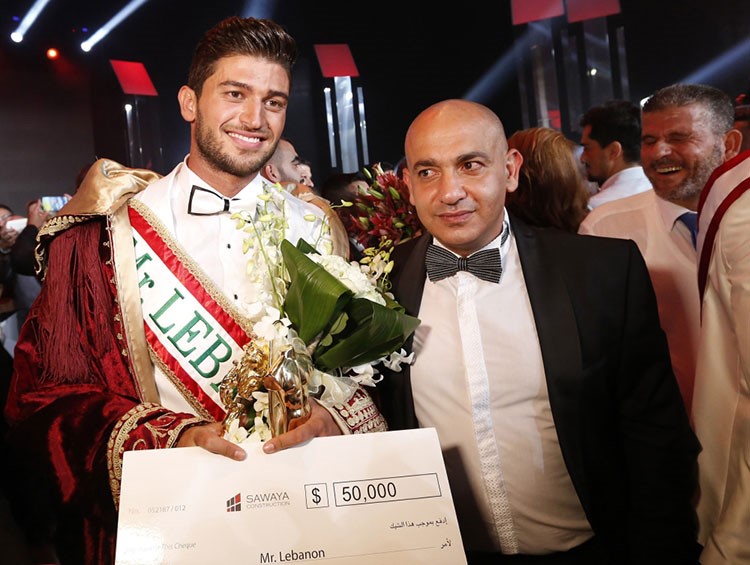 بالصور.. تتويج ملك جمال لبنان الجديد