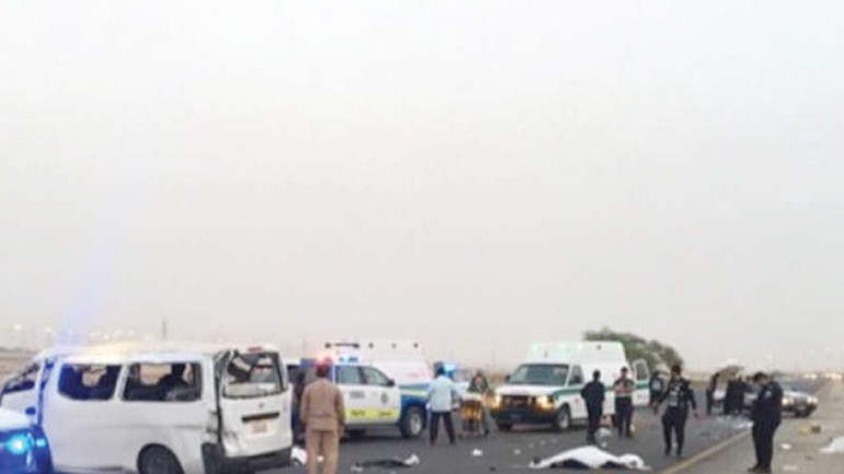 من حادث طريق الفحاحيل﻿