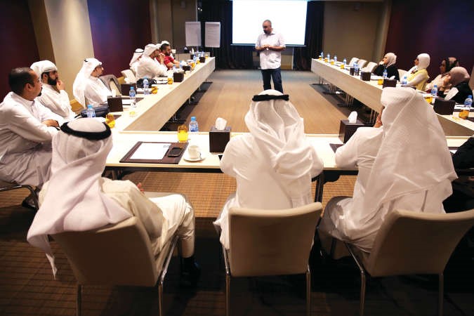 جانب من الدورة التدريبية﻿