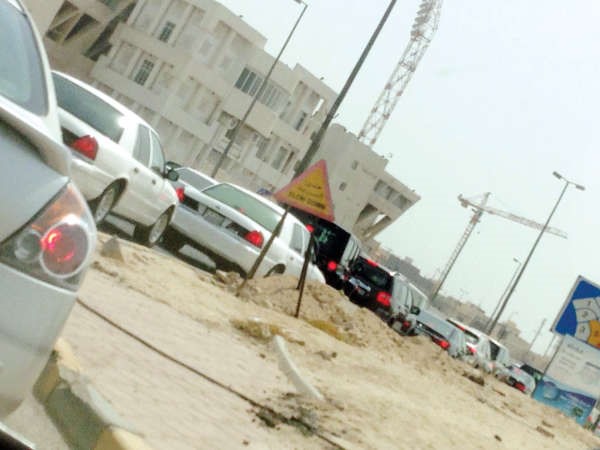 شلل مروري في محيط مرافق الجامعة﻿