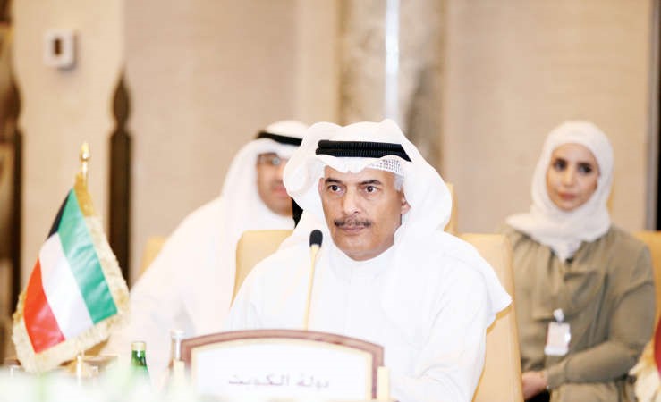  اسماعيل الغانم خلال الاجتماع الـ18 لوكلاء دواوين المحاسبة بدول التعاون	﻿