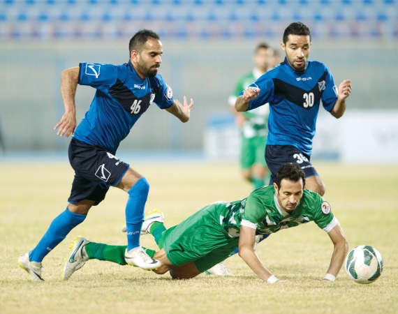  فهد الرشيدي يامل استعادة حاسة التهديف الازرق كوم