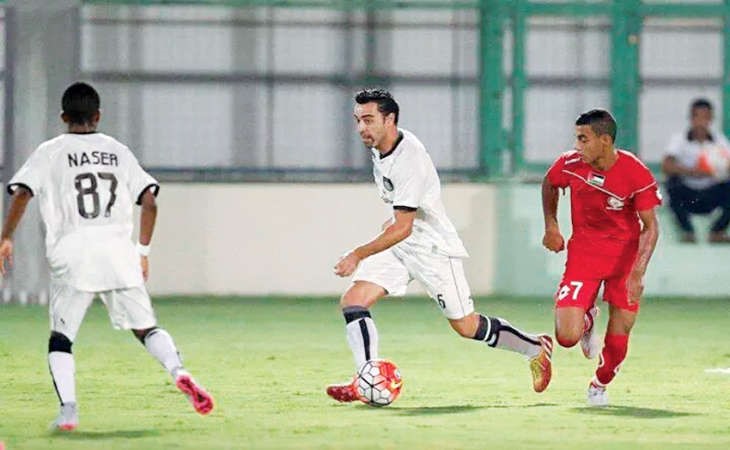 النجم تشافي هرنانديز من ابرز الاسماء العالمية في الدوري القطري