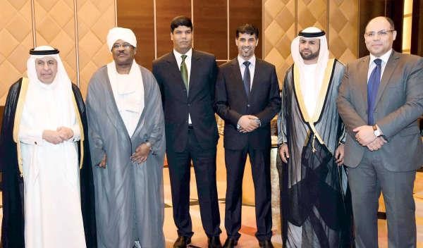 سفيرا المملكة العربية السعودية والسودان والقائمون باعمال سفارات المغرب وليبيا والامارات ومصر