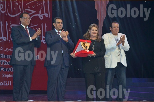 بالصور.. أحدث ظهور لميمي جمال بعد وفاة زوجها