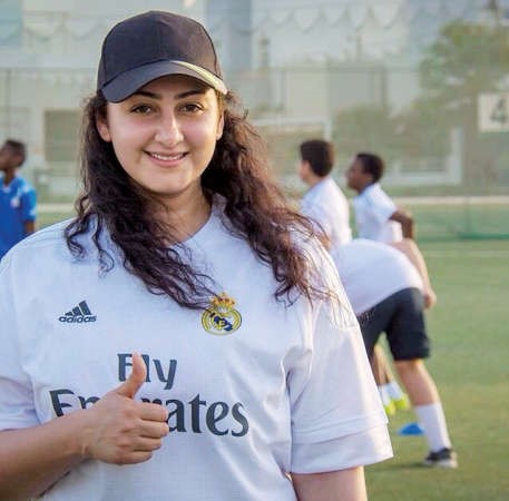 هيفاء حسين في الاكاديمية