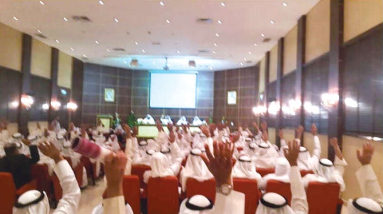 خلال عملية التصويت﻿