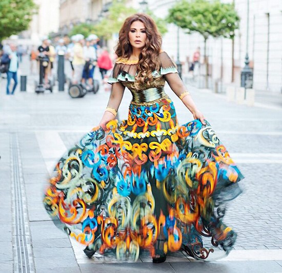مشهد من كليب اغنية ابتحداك﻿