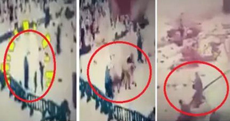 فيديو مؤثر.. أم تفقد طفليها أمام عينيها بحادثة "رافعة الحرم".. وتنجو بأعجوبة لتجمع اشلاءهما
