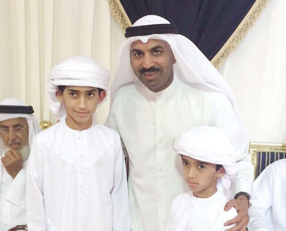  ومع ابناء الشهيد﻿
