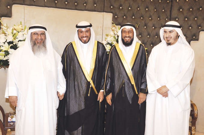 دسعود الربيعة ومحمد الربيعة يهنئان