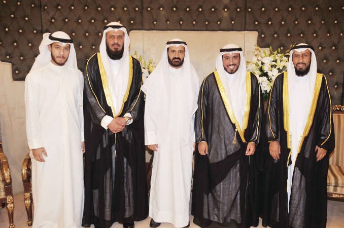 محمد وسعد العبيد يباركان