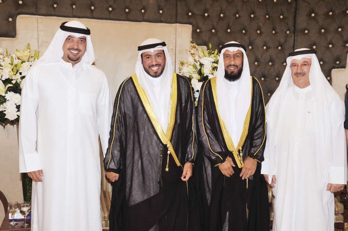 مرزوق خالد المرزوق وعبدالله المسعود يباركان