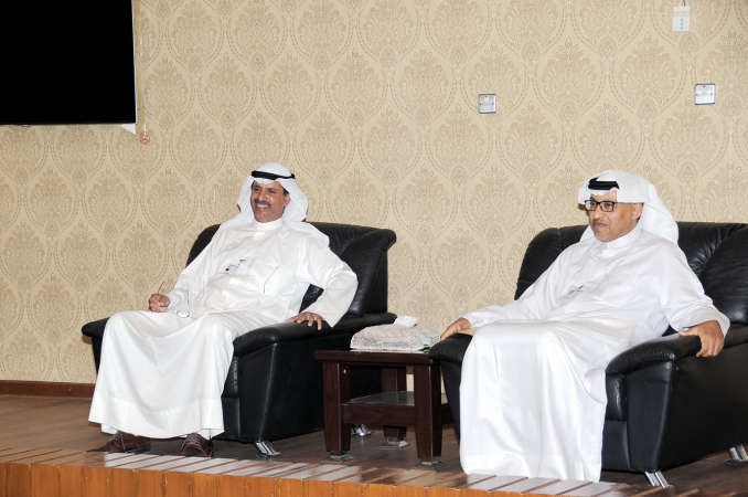 داحمد الاثري خلال اللقاء 