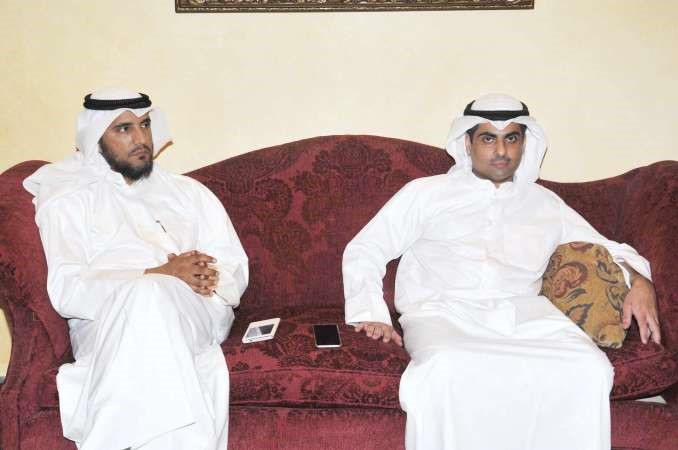 رياض العدساني ودحسين قويعان قاسم باشا