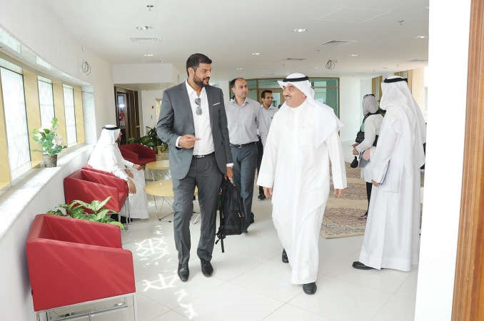 جانب من جولة وفد الجامعات البريطانية 