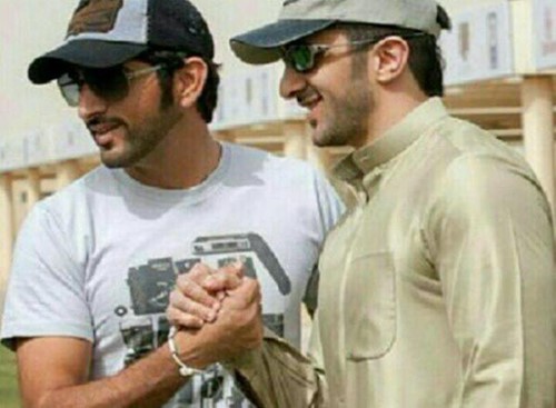 فيديو نادر للشيخ راشد بن محمد وهو صغير