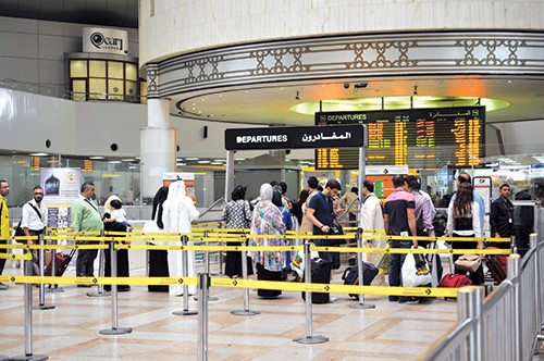 89 ألف مسافر يقضون إجازة العيد بالخارج