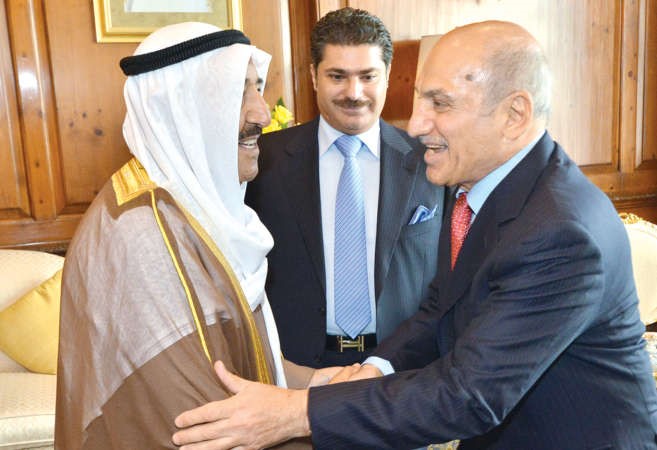 المستشار محمد ابوالحسن مرحبا بصاحب السمو الامير الشيخ صباح الاحمد
