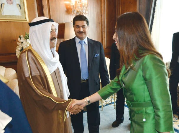 احدى الحاضر ترحب بصاحب السمو