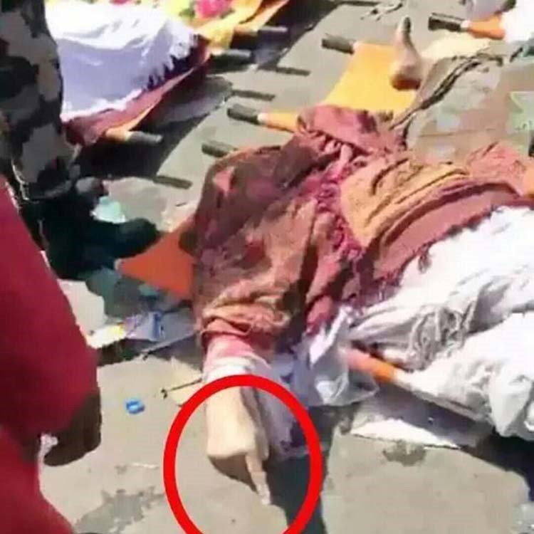 صورة حاج توفي في حادثة منى تجتاح تويتر