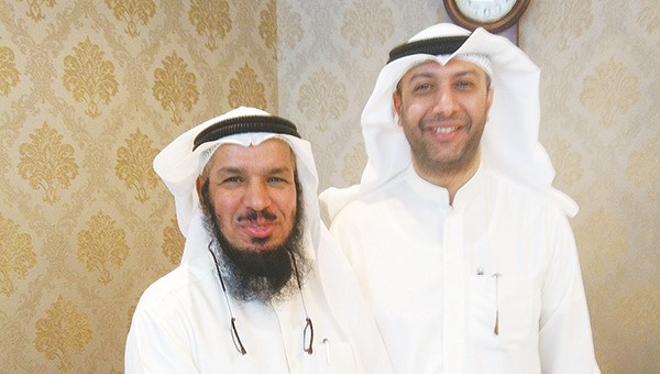 جاسم بوحمد وانور العنجري ﻿