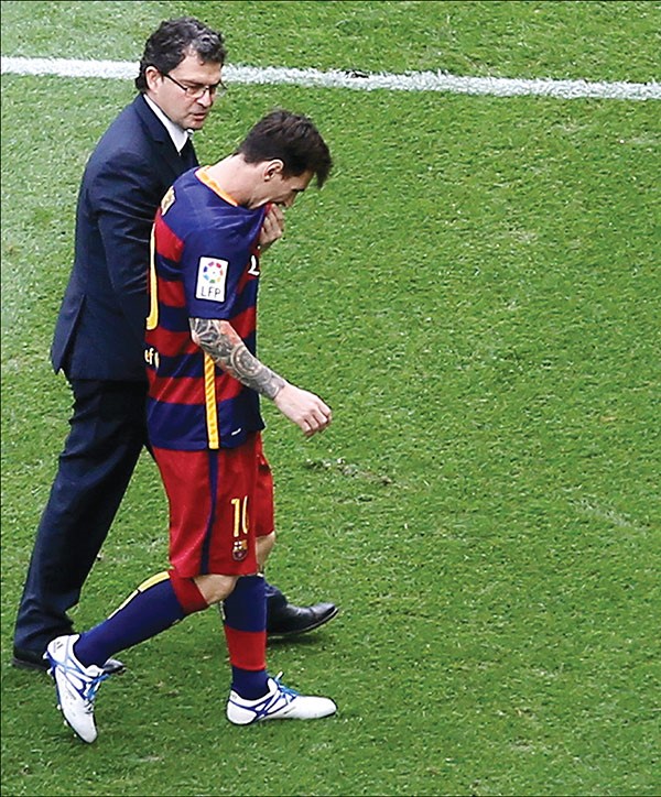 برشلونة لا يتأثر بغياب ميسي