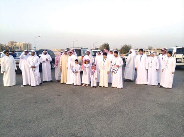 جانب من الاعتصام 