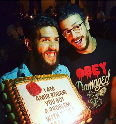 سعد المجرد يحتفل بعيد ميلاد صديقه ويهديه أعذب الكلمات