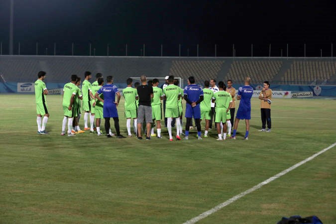 تدريبات الازرق تستانف الليلة عادل اليعقوب
