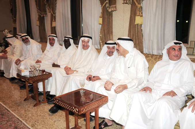 جانب من الحضور خلال الحفل