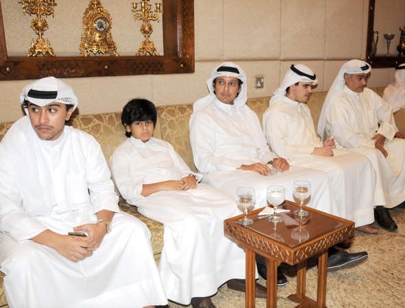 عبدالله المرزوق وناصر المرزوق وحمد الفلاح وناصر الفلاح وعبدالعزيز المرزوق