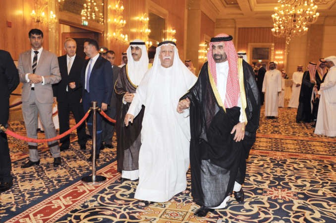 الشيخ احمد صباح السالم والشيخ ثامر الجابر