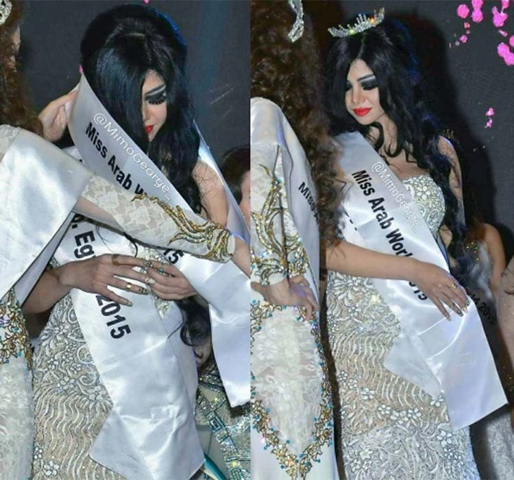 بالصور.. ملكة جمال مصرية.. قد تعتقد للوهلة الأولى أنها هيفاء وهبي