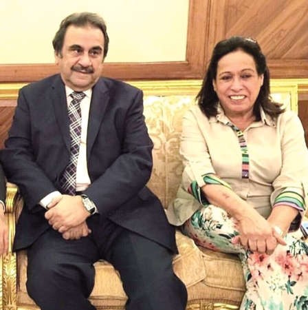 الفنانان عبدالحسين عبدالرضا وحياة الفهد