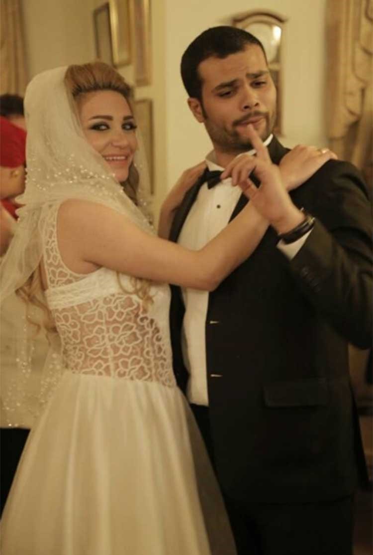 بالصور.. هذا الممثل المصري زوج ملكة جمال سوريا