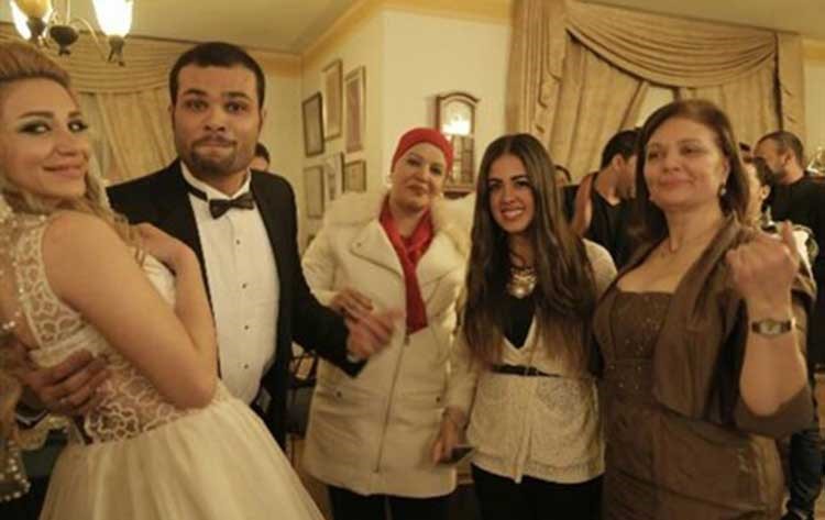 بالصور.. هذا الممثل المصري زوج ملكة جمال سوريا