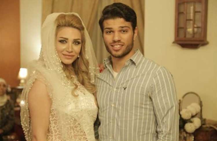 بالصور.. هذا الممثل المصري زوج ملكة جمال سوريا
