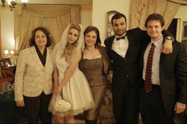 بالصور.. هذا الممثل المصري زوج ملكة جمال سوريا