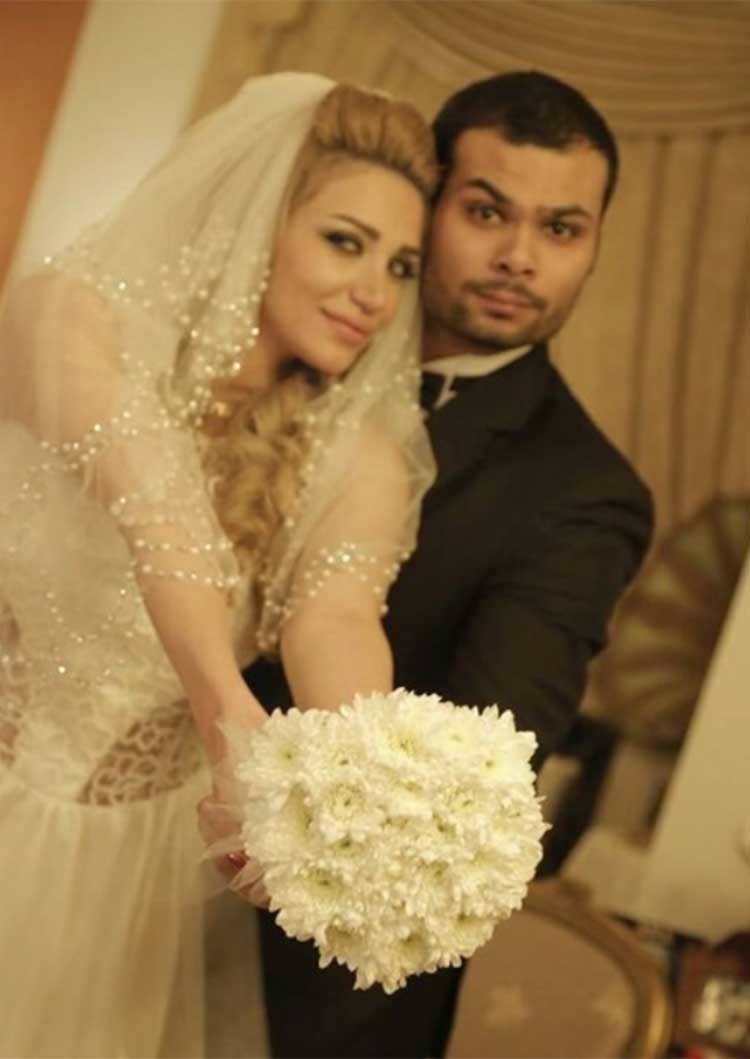 بالصور.. هذا الممثل المصري زوج ملكة جمال سوريا