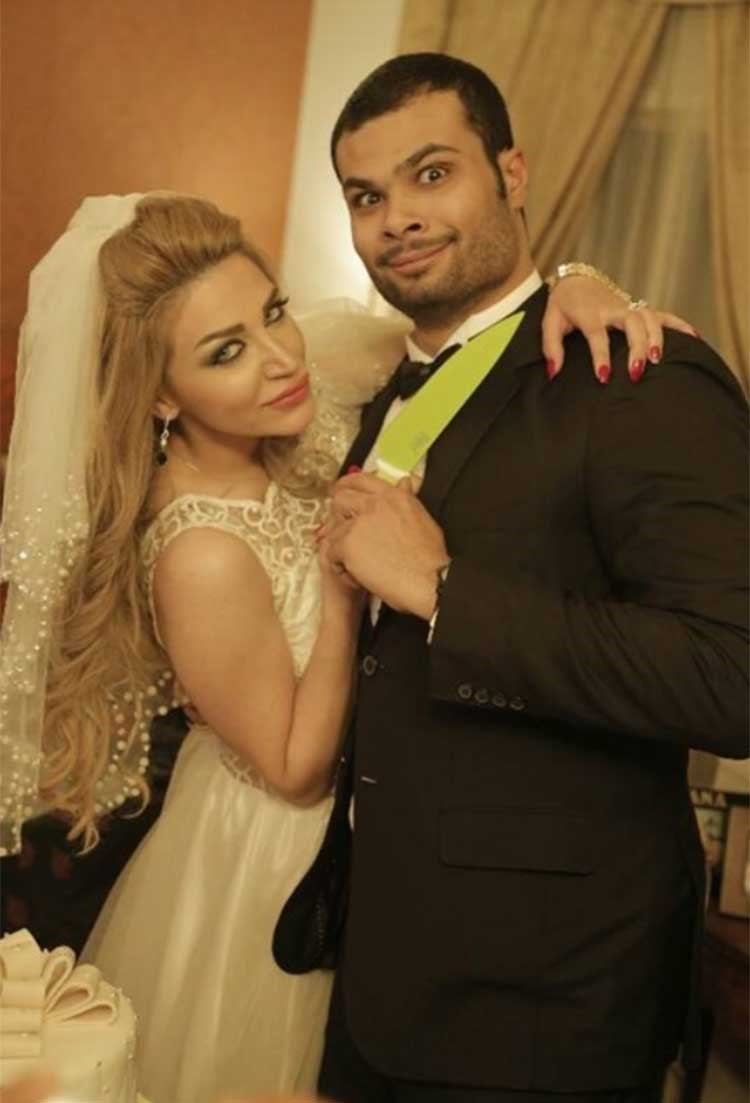 بالصور.. هذا الممثل المصري زوج ملكة جمال سوريا