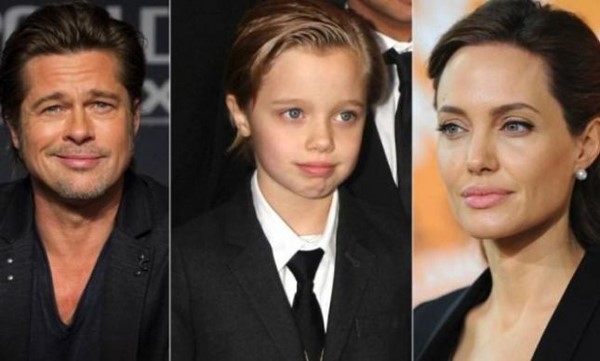 Angelina jolie و براد بيت و شيلوه