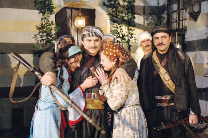 مشهد من باب الحارة